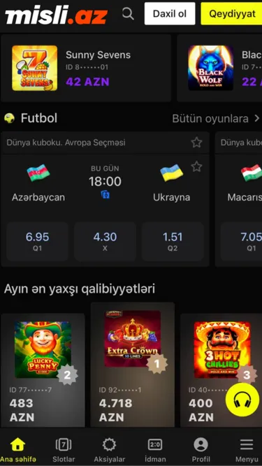 Misli Kazino Screenshot